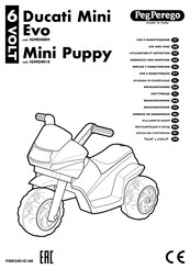 Peg-Perego Mini Puppy IGMD0010 Use And Care Manual