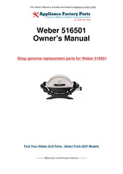 Weber 120 Owner's Manual