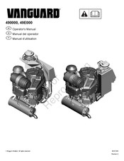 Briggs & Stratton VANGUARD 49E000 Operator's Manual