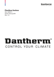 Dantherm BDP 104 109/2 Quick Setup Manual