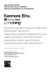 Kenmore Elite CU7005 Use & Care Manual