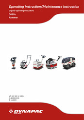 Fayat Group DYNAPAC DR6Xe Operating And Maintenance Instructions Manual