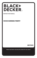 Black & Decker BD17209 Instruction Manual