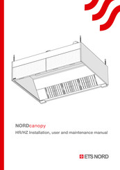 ETS NORD NORDcanopy HR Installation, User And Maintenance Manual