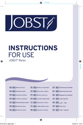 jobst Relax 76088-03 Instructions For Use Manual