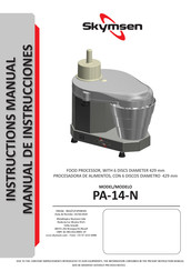 Skymsen PA-14-N Instruction Manual