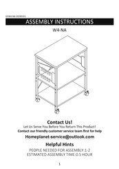 Mr IRONSTONE W4 Assembly Instructions Manual