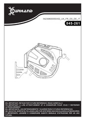 DURHAND 845-261 Instruction Manual