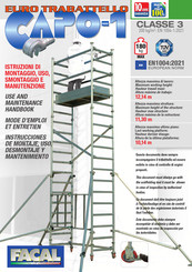 FACAL C36-1/C-BST22 Use And Maintenance Handbook