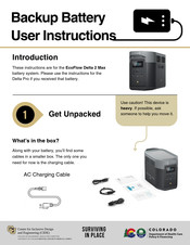 Ecoflow Delta 2 Max User Instructions