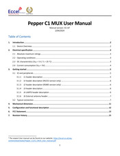 Eccel Pepper C1 MUX User Manual