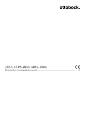 Otto Bock 4R39 Instructions For Use Manual