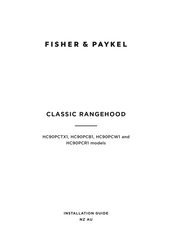 Fisher & Paykel HC90PCR1 Installation Manual