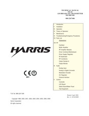 Harris DX-10 Technical Manual