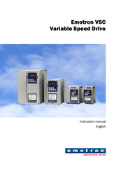 Emotron VSC Series Instruction Manual