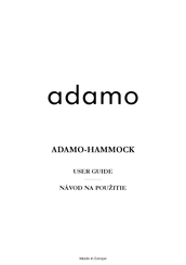 adamo ADAMO-HAMMOCK User Manual