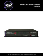 Contemporary Research QIP-DVX Product Manual