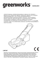 GreenWorks LMF367 Operator's Manual