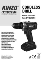 KINZO 871125206418 Instruction Manual