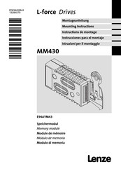 Lenze E94AYM43 Mounting Instructions