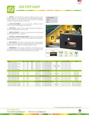 Asd ASD-LSTL-H01W-D3CC-WH Manual