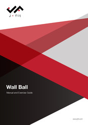 JFIT Wall Ball Manual Manual