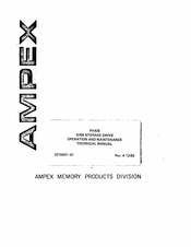 Ampex PYXIS 7 Operation And Maintenance Manual