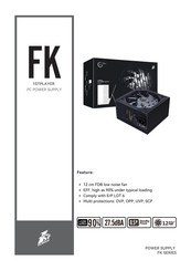 1StPLAYER PS-400FK Quick Start Manual