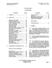 Teletype 33 Adjustments