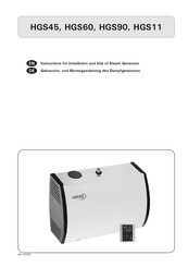 Harvia HGS45 Instructions For Installation And Use Manual