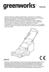 GreenWorks G40LM41 Operator's Manual