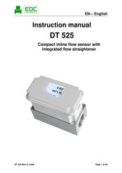 edc DT 525 Instruction Manual