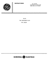 GE IAC53M Instructions Manual