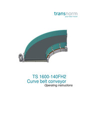 transnorm TS 1600-140FH2 Operating Instructions Manual