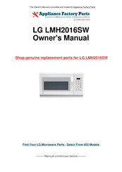 LG LMH2016ST Service Manual