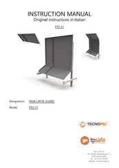 Tecno Piu tpsafe PTO 31 Instruction Manual