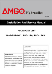 AMGO PRO-12 Installation And Service Manual