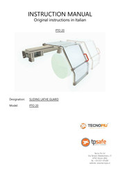 Tecno Piu tpsafe PTO 20 Instruction Manual