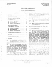 Teletype SA110 Checkout And Troubleshooting