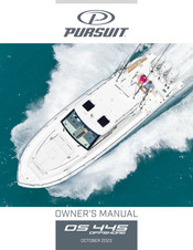 PURSUIT OS 445 OFFSHORE 2023 Owner's Manual
