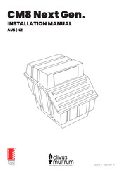 clivus multrum CM8 Installation Manual