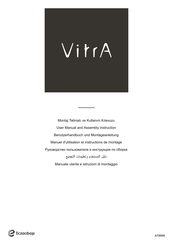 Eczacibasi VitrA Rain Q A45707WSA User Manual And Assembly Instructions