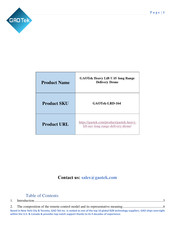 GAOTek GAOTek-LRD-164 User Manual