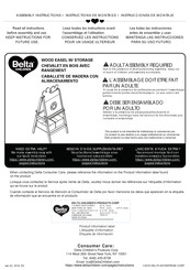 Delta Children TE106 Assembly Instructions Manual