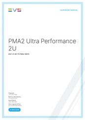 EVS PMA2-6S-RS+ Hardware Manual