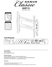 Sanus Classic MMT15 Manual