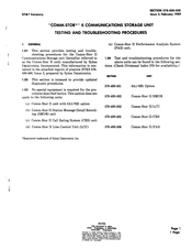 Sykes Comm-Stor II Testing And Troubleshooting