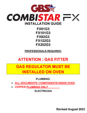 GBS COMBISTAR FX61G3 Installation Manual