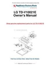 LG TD-V10021E Service Manual