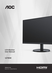 AOC U27B3M User Manual